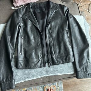 Prada leather jacket - Size 40. Excellent condition!